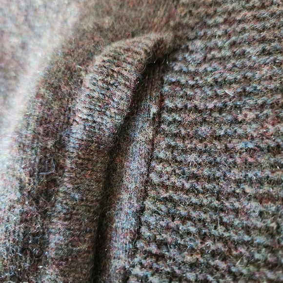 Design History Cashmere Hoodie Leather Patch Elbows - Picture 15 of 16